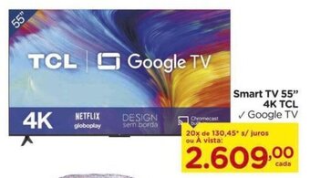 Smart TV 55" 4K TCL
