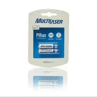 Miranda Pilha recarregavel c/2 aaa 1000mah cb051 oferta