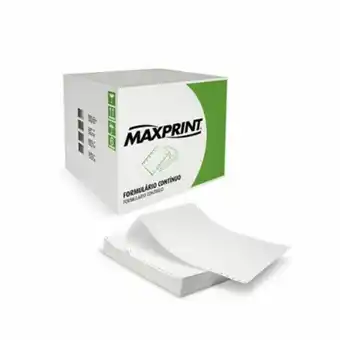 Formulário contínuo 80c 1v branco 240x280 c/3000 3072