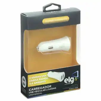 Miranda Carregador usb veicular 2 usb cc2s oferta