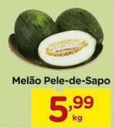 Carrefour Melão Pele-de-Sapo oferta