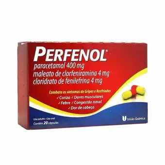 Perfenol com 20 cápsulas