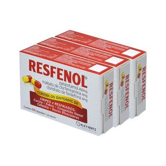 Resfenol com 20 cápsulas oferta especial com 3 unidades