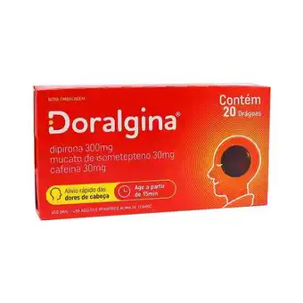 Doralgina 20 drágeas