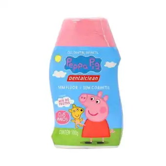 Creme dental dentalclean infantil s.fluor peppa 100g