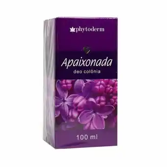 Drogaria Santa Marta Deo colônia phytoderm feminina apaixonada de 100ml oferta