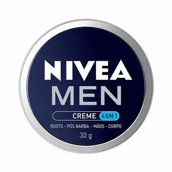 Drogaria Santa Marta Nivea men creme 4em1 30g oferta
