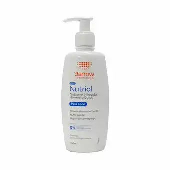 Drogaria Santa Marta Sabonete líquido nutriol pele seca de 240ml oferta