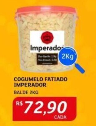 Assaí Atacadista COGUMELO FATIADO IMPERADOR BALDE 2KG oferta