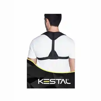 Drogaria Santa Marta Educador postural kestal preto m oferta