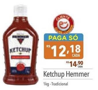 Supermercados Condor Ketchup Hemmer 1kg -Tradicional oferta