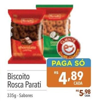 Supermercados Condor Biscoito Rosca Parati 335g-Sabores oferta