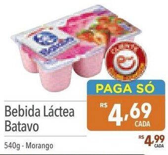 Supermercados Condor Bebida Láctea Batavo 540g - Morango oferta