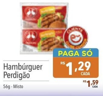 Supermercados Condor Hambúrguer Perdigão 56g-Misto oferta
