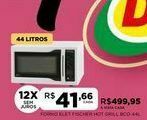 DB Supermercados Forno elet fischer hot grill bco 44l oferta