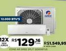 DB Supermercados Cond ar gree split 12000btus oferta