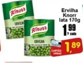 Ervilha Knoww 170g