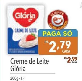 Supermercados Condor Creme de Leite Glória 200g - TP oferta