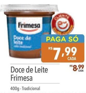 Supermercados Condor Doce de Leite Frimesa 400g - Tradicional oferta