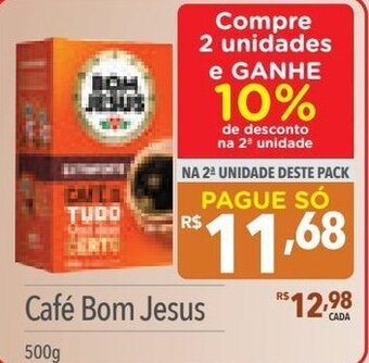 Supermercados Condor Café Bom Jesus 500g oferta