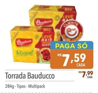 Torrada Bauducco 284g-Tipos - Multipack