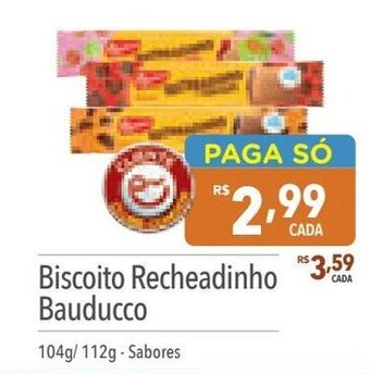 Supermercados Condor Biscoito Recheadinho Bauducco 104g/112g-Sabores oferta