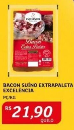 Assaí Atacadista BACON SUÍNO EXTRAPALETA EXCELÊNCIA PC/KG oferta