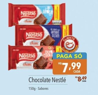 Supermercados Condor Chocolate Nestlé 150g - Sabores oferta