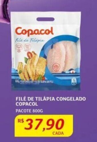Assaí Atacadista FILÉ DE TILÁPIA CONGELADO COPACOL PACOTE 800G oferta