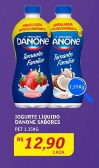 Assaí Atacadista IOGURTE LÍQUIDO DANONE SABORES PET 1,35KG oferta