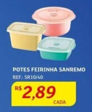 Assaí Atacadista POTES FEIRINHA SANREMO REF.: SR10/40 oferta