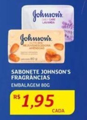 Assaí Atacadista SABONETE JOHNSON'S FRAGRÂNCIAS EMBALAGEM 80G oferta