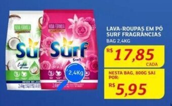 Assaí Atacadista LAVA-ROUPAS EM PÓ SURF FRAGRÂNCIAS BAG 2,4KG oferta