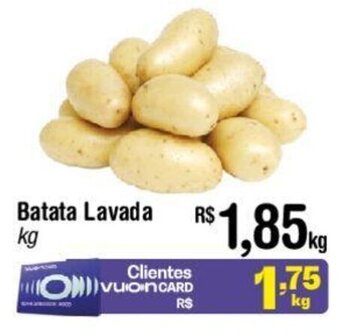 Fort Atacadista Batata Lavada kg oferta