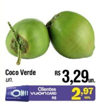 Fort Atacadista Coco Verde un. oferta