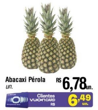Fort Atacadista Abacaxi Pérola un. oferta