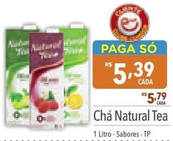 Supermercados Condor Chá Natural Tea 1 Litro - Sabores - TP oferta