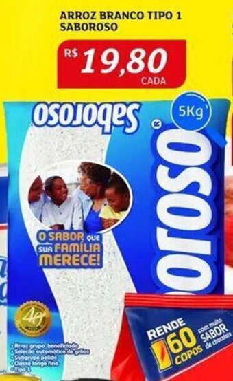 Assaí Atacadista ARROZ BRANCO TIPO 1 SABOROSO oferta