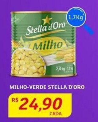 Assaí Atacadista MILHO-VERDE STELLA D'ORO 1,7Kg oferta