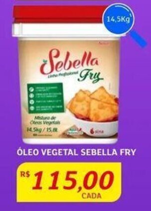 ÓLEO VEGETAL SEBELLA FRY 14.5KG