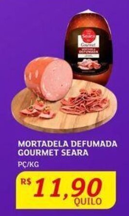 Assaí Atacadista MORTADELA DEFUMADA GOURMET SEARA PC/KG oferta