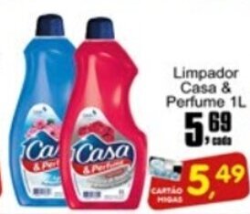 Higa's Supermercado Limpador Casa & Perfume 1L oferta