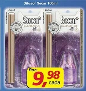 Supermercados Guanabara Difusor Secar 100ml oferta