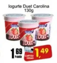 Higa's Supermercado Iogurte Suet Carolina 130g oferta