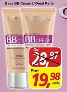 Supermercados Guanabara Base BB Cream L'Oréal Paris oferta