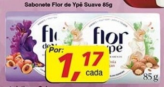 Supermercados Guanabara Sabonete Flor de Ypê Suave 85g oferta