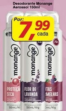 Supermercados Guanabara Desodorante Monange Aerossol 150ml oferta