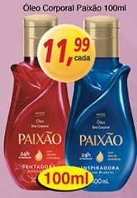 Supermercados Guanabara Óleo Corporal Paixão 100ml oferta