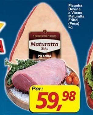 Supermercados Guanabara Picanha Bovina Vácuo Maturatta Friboi (Peça) kg oferta