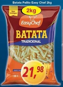 Supermercados Guanabara Batata Palito Easy Chef 2kg oferta